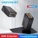 Соединитель Vention HDMI 2.0 F адаптер-переходник прямой черный (YM869) - изображение 2