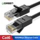 Патч-корд Ugreen мережевий кабель 1000 Mбіт/с Ethernet RJ45 Cat 6 круглий 10М Black (YM967) - зображення 2
