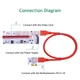 Райзер CHIPAL VER008S 3 в 1 PCIE 008s 6pin MOLEX Sata (рейзер, rizer) для видеокарт универсальный - изображение 4