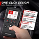 Автосканер KINGBOLEN YA200 OBD2, инструмент диагностики системы двигателя, считыватель кодов неисправностей - изображение 6