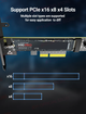Переходник Адаптер PCI-E на SSD M.2 NVMe JEYI Starfish PCIе 4.0/3.0 X1 с алюминиевым радиатором - изображение 4