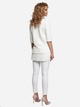 Bluzka damska elegancka Made Of Emotion M290 L Ecru (5902041181210) - obraz 4