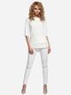 Bluzka damska elegancka Made Of Emotion M290 S Ecru (5902041181234) - obraz 3