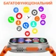 Смарт часы наручные WearFit X8 Ultra 2.2 дюйма AMOLED Gray электронные часы на руку 2 ремешка Серый - изображение 6
