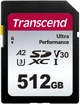 Карта памяти Transcend SD 512GB C10 UHS-I U3 A2 (TS512GSDC340S) - изображение 1