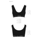 Спортивний топ з широкою гумкою Passion PS004 TOP black, size L - зображення 6