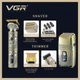 Набір для стрижки та гоління VGR V-649 Shaver Set шейвер для гоління, триммер для бороди - електробритва (1010317-Bronze) - зображення 5