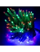 Светодиодная гирлянда нить уличная Led (2092) на 160 Bicolor светодиодов электрическая 1 режим 16 м на зеленом проводе Мультицвет - изображение 3