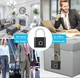 Навісний Замок зі сканером відбитка пальця для шафки валізи Kerui Smart Lock K11 Black - зображення 5