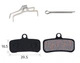 Дисковые тормозные колодки Toopre полуметалл Shimano Saint BR-M820, BR-M810,ZEE BR-M640,XT BR-M8120,BR-M8020 - изображение 2