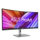 Монітор Asus 34.1" PA34VCNV (90LM04A0-B02370) IPS Чорний/Сріблястий Curved - изображение 2