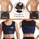 Майка чоловіча для схуднення Sweat Shaper ML Чорний (KG-11291) - зображення 5