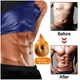 Майка чоловіча для схуднення Sweat Shaper ML Чорний (KG-11291) - зображення 7