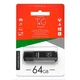 Флеш пам'ять TG 64GB USB2.0 універсальний T&G Vega 121 накопичувач/флешка для зберігання, перенесення та обміну даними для пристроїв/ПК/ноутбука Чорний - изображение 2