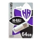 Флеш пам'ять HI-RALI Rocket 64GB Flash Drive USB2.0 універсальний накопичувач/флешка для зберігання, перенесення та обміну даними для пристроїв/ПК/ноутбука Сталевий - изображение 2