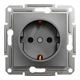 Розетка Schneider Electric ASFORA антрацит (EPH2900171) - изображение 1