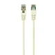 Патч-корд 0.5м FTP cat 6 CCA white Cablexpert (PP6-0.5M/W) - зображення 1