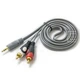 Кабель аудіо Ewell 3.5 mm to 2RCA, 3.0 метри (EW524) - зображення 2