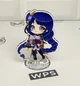 Акриловая коллекционная фигурка WorkPlaceShop (Чиби_Chibi) Геншин Импакт - Genshin Impact (Сёгун Райдэн) 10 cм - изображение 1