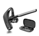 Беспроводная Bluetooth Гарнитура Airersi CVC8.0 Black + чехол 18 часов разговоров - изображение 1