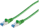 Патч-корд ShiverPeaks Cat 6a RJ45 S/FTP 2 м Green (4017538063847) - зображення 1