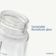 Пляшечка для годування Difrax S-bottle Wide антиколікова, силікон, 310 мл (737FE Blue) - зображення 6