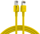 Patchcord TB Cat 6a RJ45 S/FTP 0.5 m Yellow (4017538063915) - obraz 1