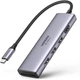 Многопортовый адаптер концентратор UGREEN CM511 USB C 6 в 1 MicroSD, SD, HDMI, USB 3.0 Grey (60383) - изображение 1