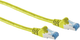 Патч-корд ShiverPeaks Cat 6a RJ45 S/FTP 2 м Yellow (4017538064004) - зображення 1