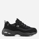 Buty sportowe damskie na platformie do kostki Skechers D'Lites - Biggest Fan 11930-BBK 39 (9US) 26 cm Czarne (193113016188) - obraz 1