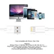 Дата кабель USB 2.0 AM to Lightning 1.8m 2.1A MFI White Choetech (IP0027-WH) - зображення 2