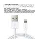 Дата кабель USB 2.0 AM to Lightning 1.8m 2.1A MFI White Choetech (IP0027-WH) - зображення 12
