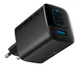 Зарядка ANKER PowerPort 336 - 67W 2xPD & 1xPIQ PPS (Чорна) - зображення 1