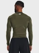 Рашгард чоловічий Under Armour UA HG Armour Comp LS 1361524-390 L Оливковий (196884754730) - зображення 2