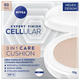 Krem-podkład w poduszce Nivea Expert Finish Cellular 3in1 Care Cushion SPF15 03 Dark 15 ml (4005900897367) - obraz 1