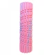 Ролик-роллер массажный Grid Combi Yoga Roller 12х45 см для йоги, фитнеса, массажа, розовый (MS3341-21) - изображение 2