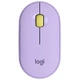 Мышь беспроводная Bluetooth или USB LOGITECH Pebble M350 Фиолетовый - изображение 1