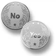 Монета для принятия решений "YES or NO" slv - изображение 1