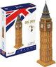 Puzzle 3D Cubic Fun Zegar Big Ben 47 elementów (6944588200947) - obraz 2