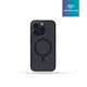 Силиконовый чехол Monblan iPhone 15 Pro Max Series Magnetic Crystal Black - изображение 3