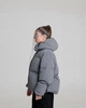 Зимова жіноча пухова куртка OGONPUSHKA Easy графіт M - изображение 4