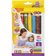 Карандаши цветные ZiBi Baby Line Mini Super Jumbo с точилкой 6 цв. (ZB.2453) - изображение 1