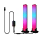 Двойная панель RGB, фоновое освещение 40LED 10ВТ с пультом Wi-Fi, Puluz - изображение 1