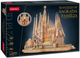 Puzzle 3D Cubic Fun Sagrada Familia Led 696 elementów (6944588205300) - obraz 1