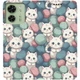 Чохол-книжка BoxFace для Motorola Edge 40 Котики Клубочки (50951) - зображення 3