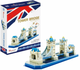 Puzzle 3D Cubic Fun Tower Bridge 52 elementy (6944588202385) - obraz 2