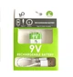 Аккумуляторная батарея Smartoools Крона 9V, Li-Ion, зарядка по Type-C, упаковка 1 шт - изображение 3