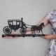 Вешалка Настенная 52см х 22см Glozis Carriage H-055 - изображение 2