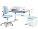 Комплект (L) Evo-Kids TH-310 Blue (парта+крісло+тумба) (арт.TH-310+Y-412 Lite+BD C3 BLUE) Блакитний - изображение 1