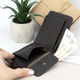 Портмоне мужское кожаное Handycover HC0041 коричневое с гербом Украины - изображение 6